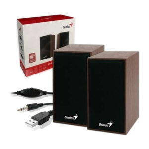 Parlantes-Usb-Para-Computador-Genius-Sp-hf180-madera