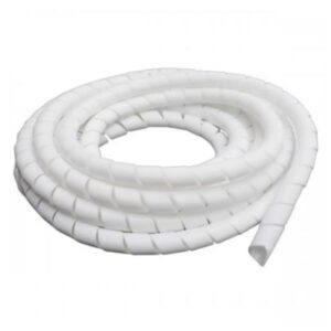 Organizador para cables de 3/8" Blanco